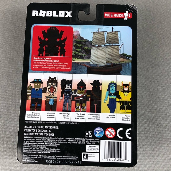 Roblox Action Collection Dominus Legends Ultimate Dominus Legend Figure Pack - Picture 2 of 3